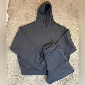 Oner Active All Day Jogger & hoodie set color coal size medium regular